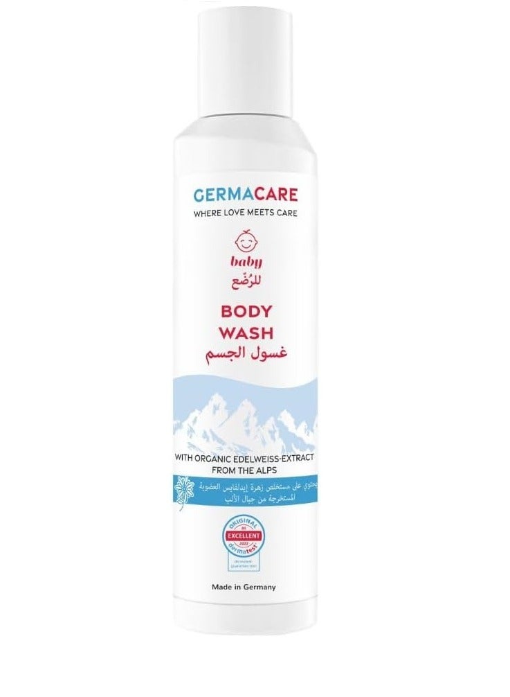 Germacare Tears Free Head To Toe Natural Baby Body Wash For Sensitive Skin 200 ML